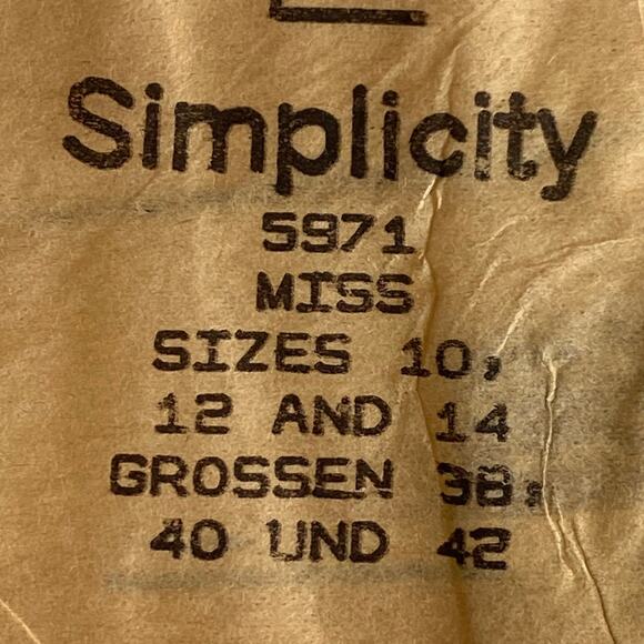 Simplicity 5971 Pattern Sundress Jacket Miss 10-14 Bolero Vaca Resort Unlined - Picture 6 of 7